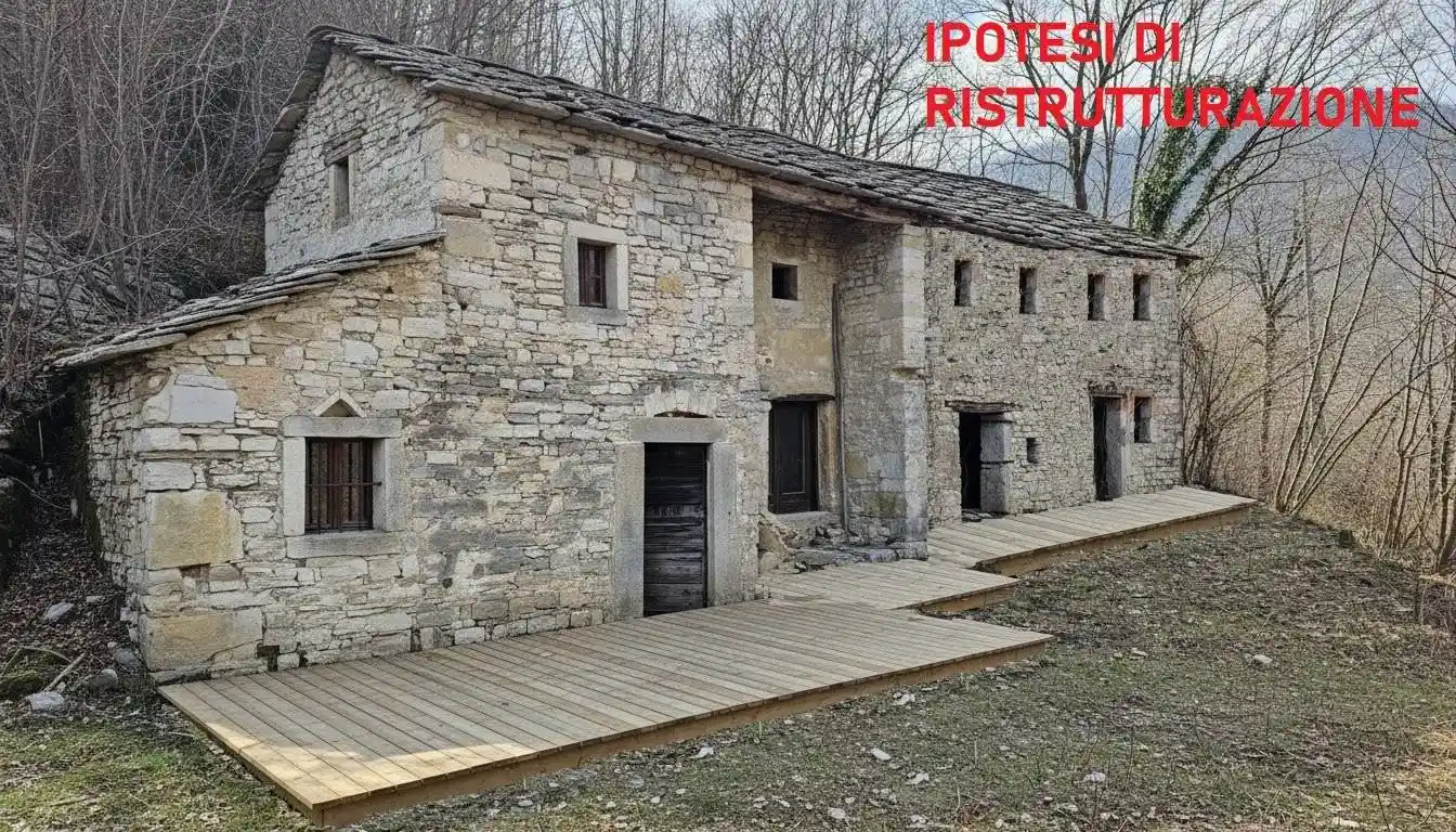 Rustico - Casale in vendita a Revine Lago