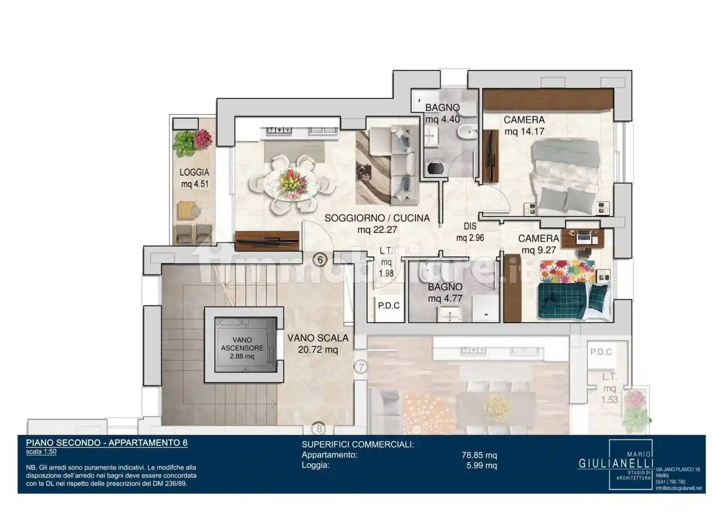 Appartamento in vendita a Rimini