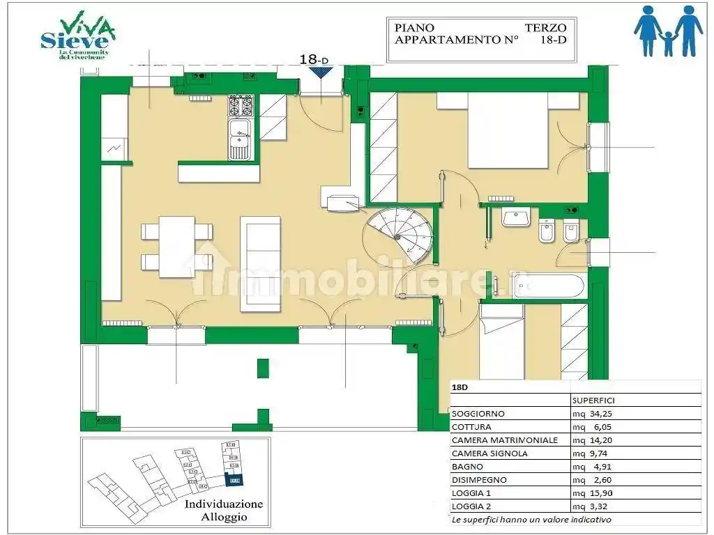Appartamento in vendita a Pelago
