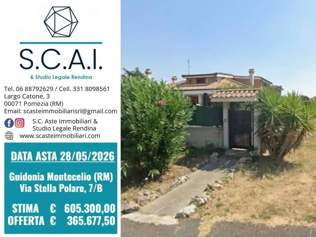 Villa in vendita a Guidonia Montecelio