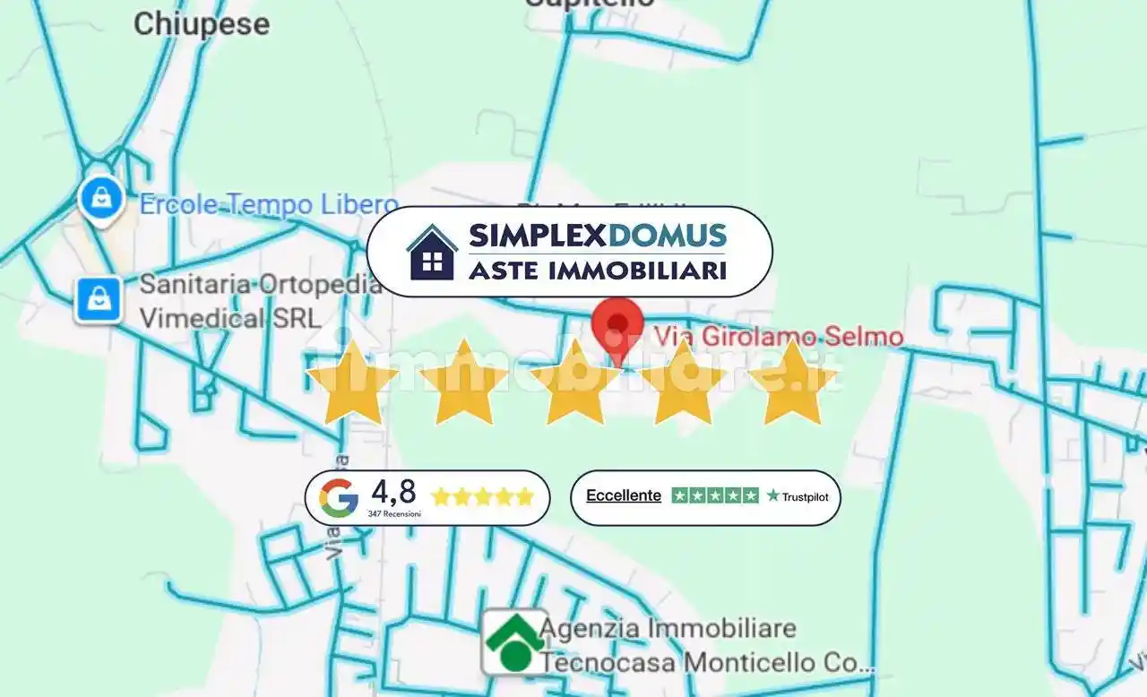 Villa in vendita a Monticello Conte Otto