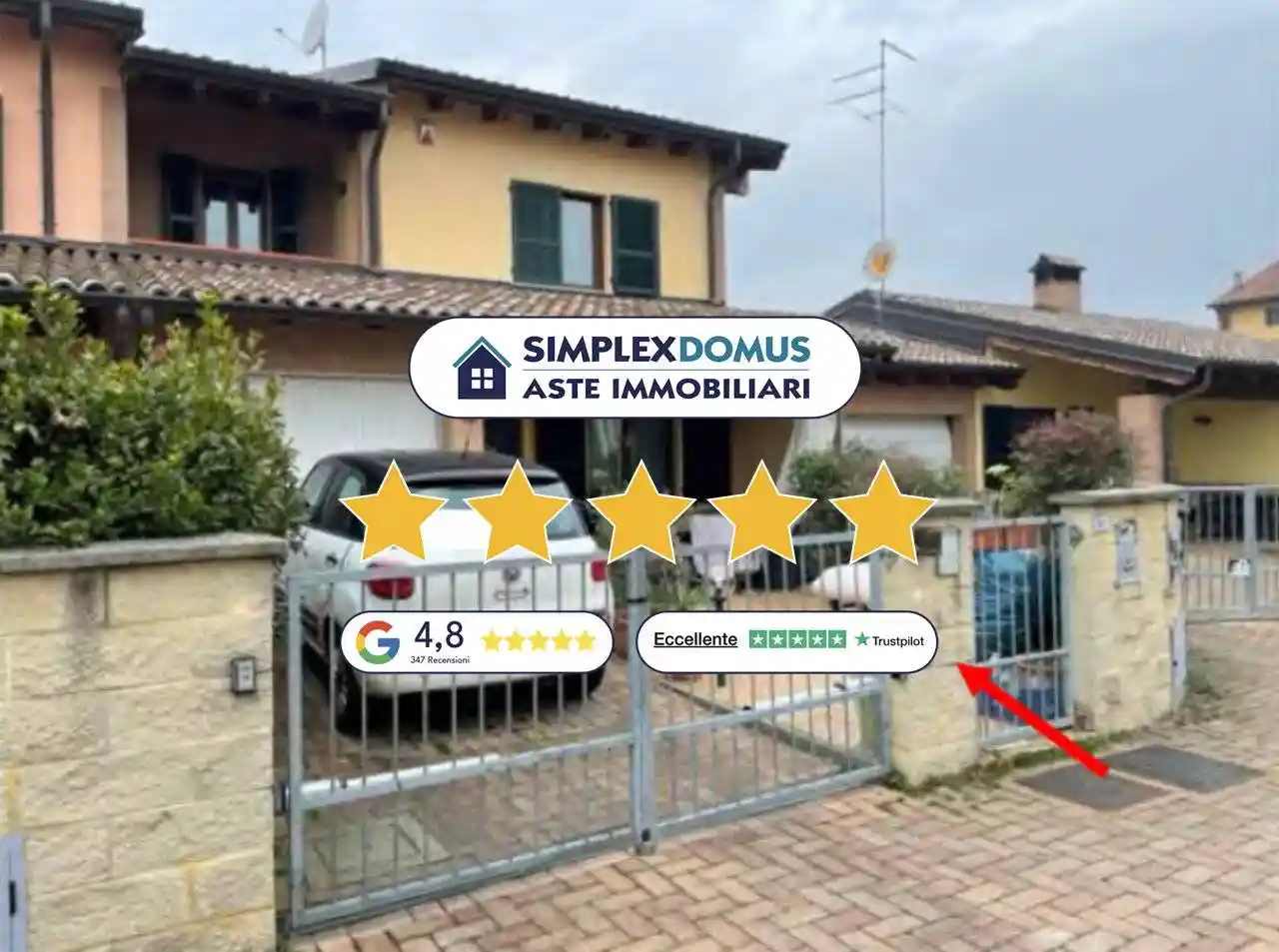 Villa in vendita a Podenzano