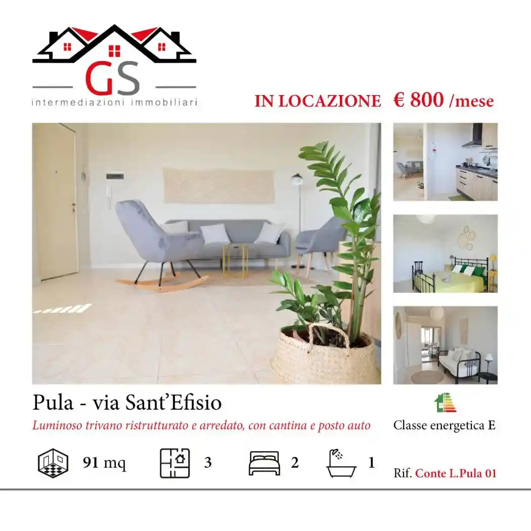 Appartamento in affitto a Pula