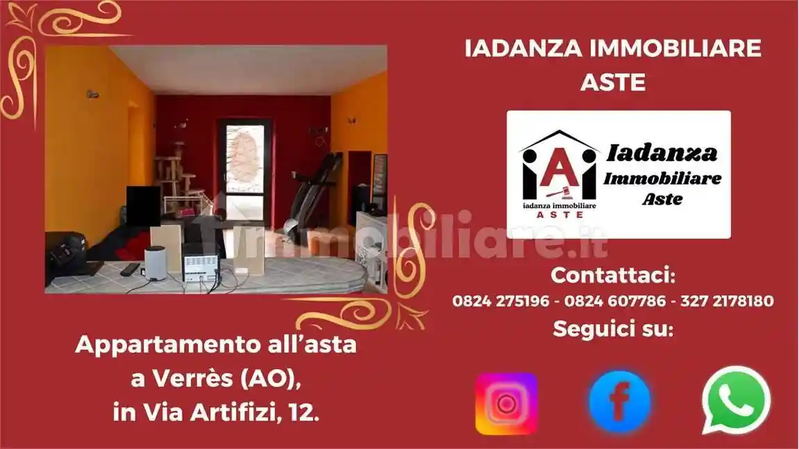 Appartamento in vendita a Verrès