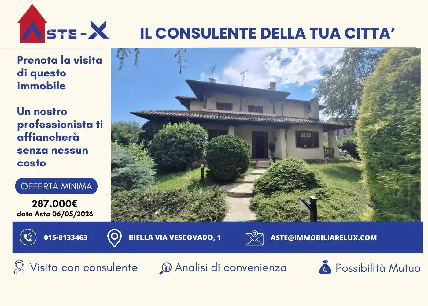 Villa in vendita a Mongrando