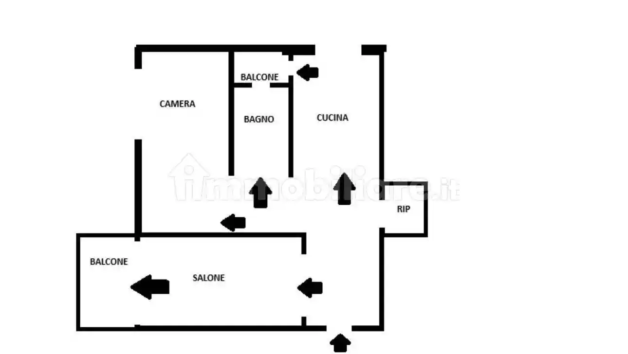 Appartamento in affitto a Roma