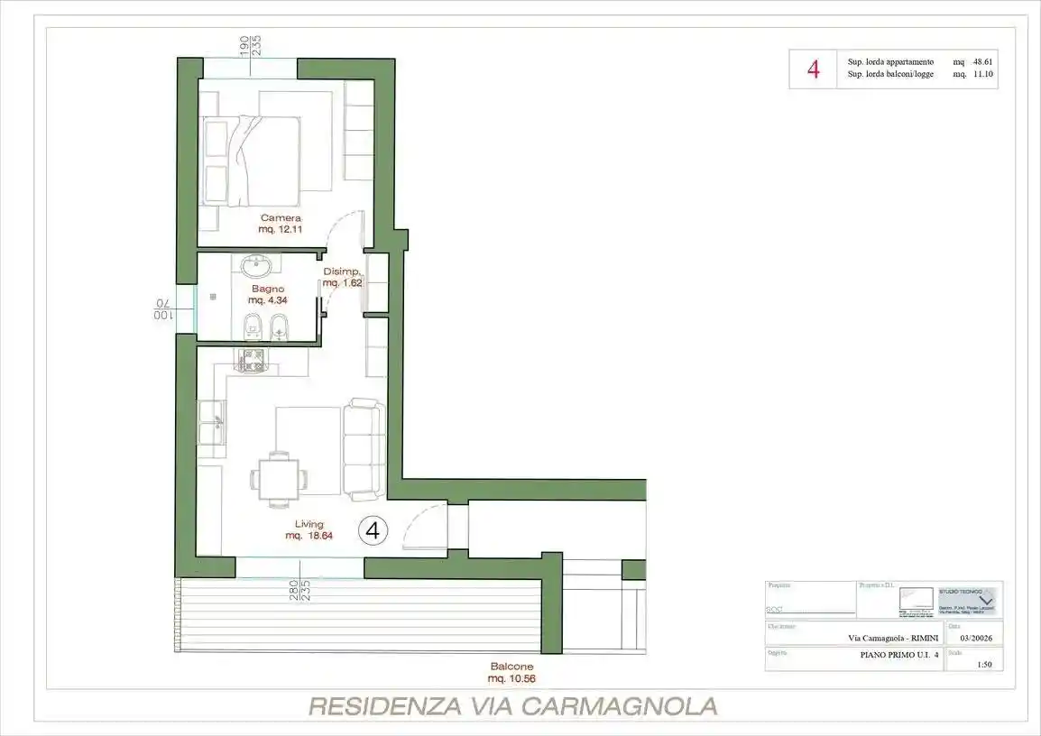Appartamento in vendita a Rimini