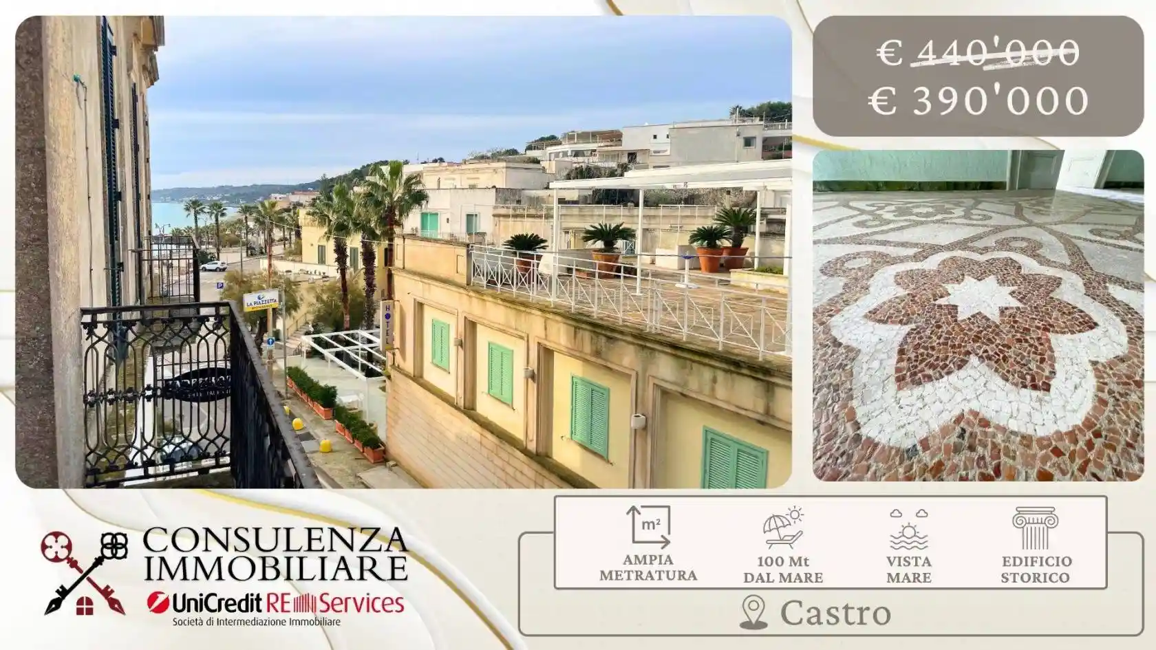 Appartamento in vendita a Castro