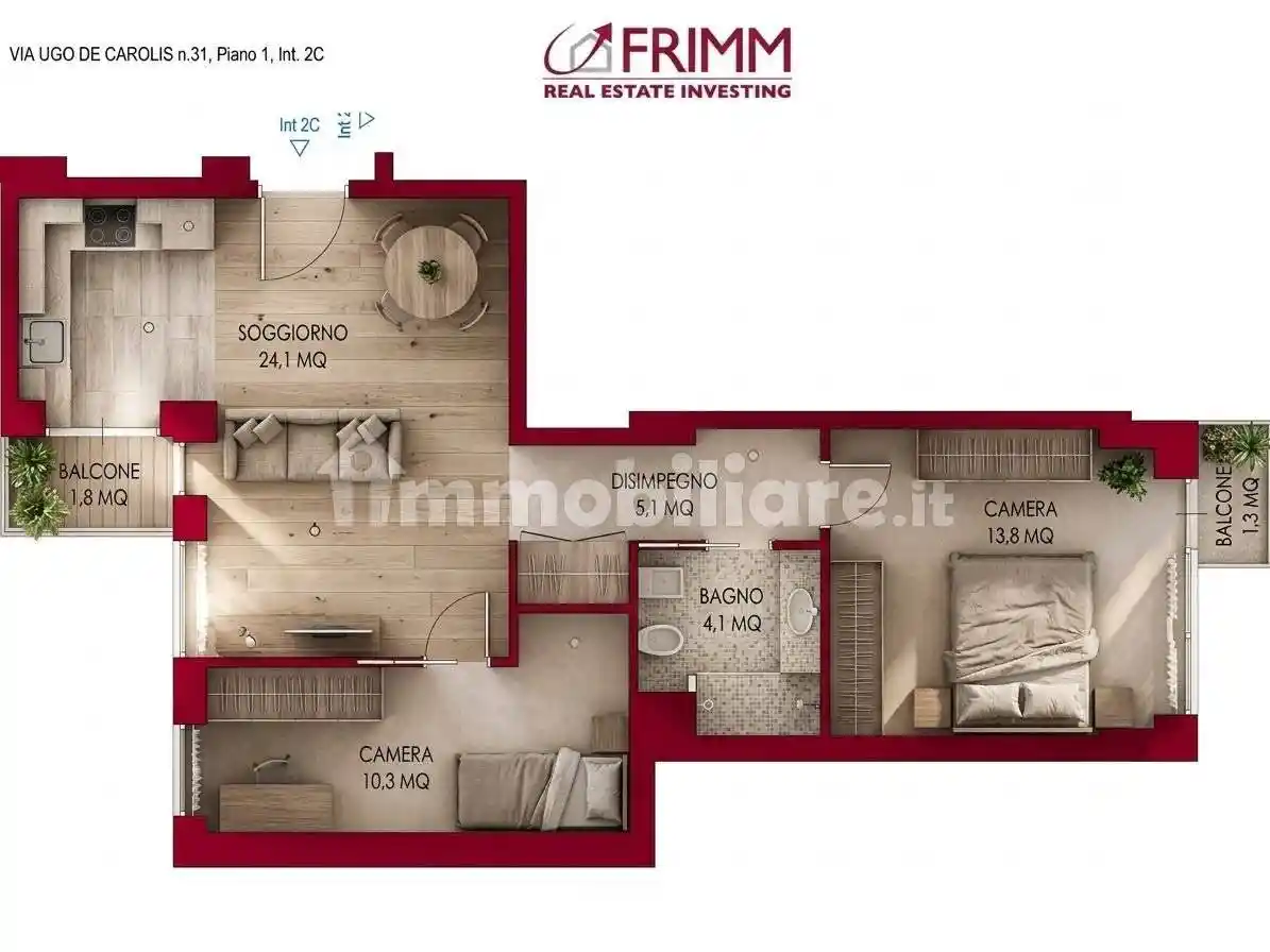 Appartamento in vendita a Roma