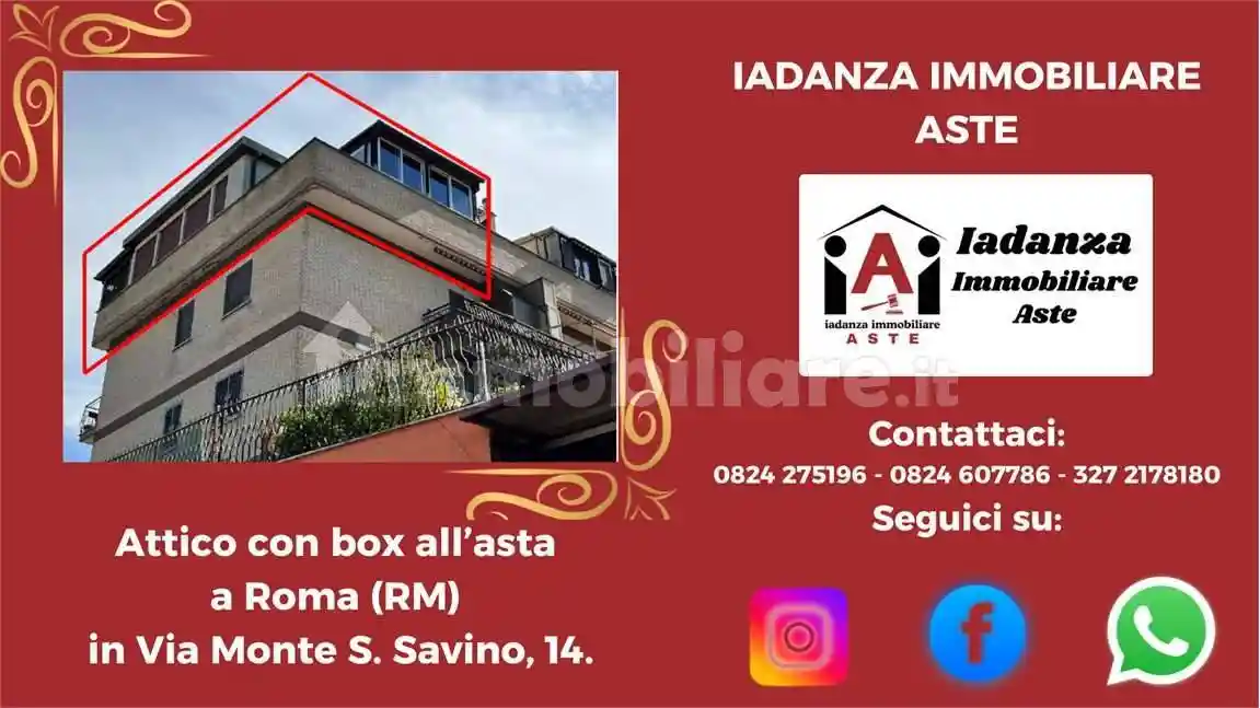 Attico - Mansarda in vendita a Roma