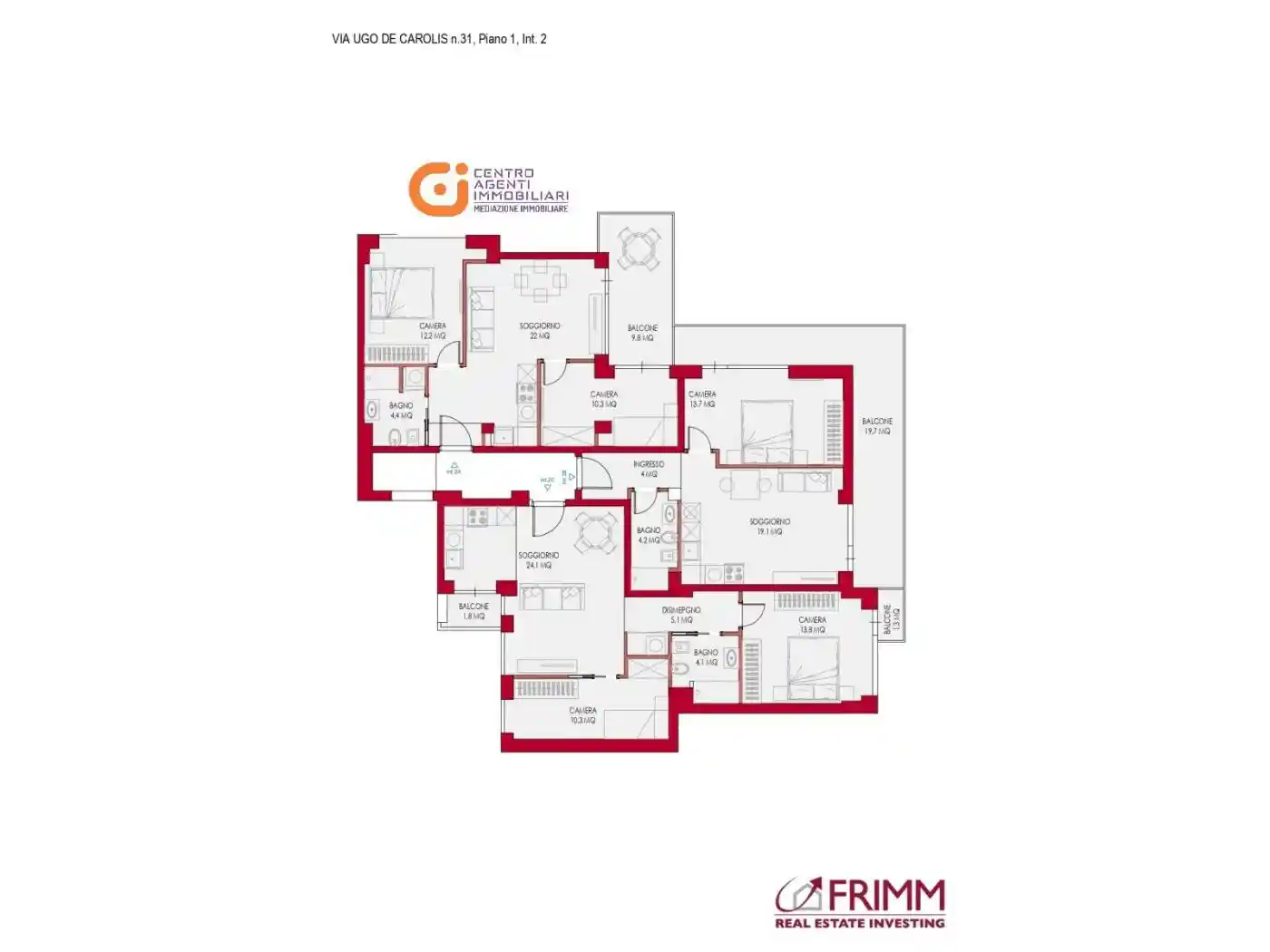 Appartamento in vendita a Roma