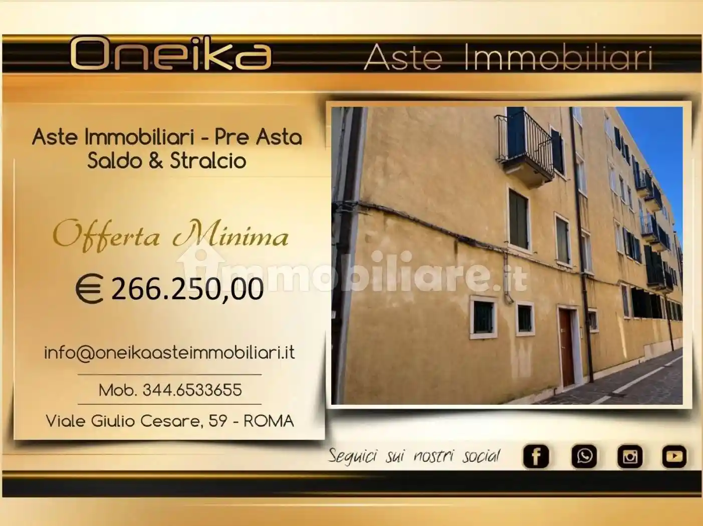 Appartamento in vendita a Venezia