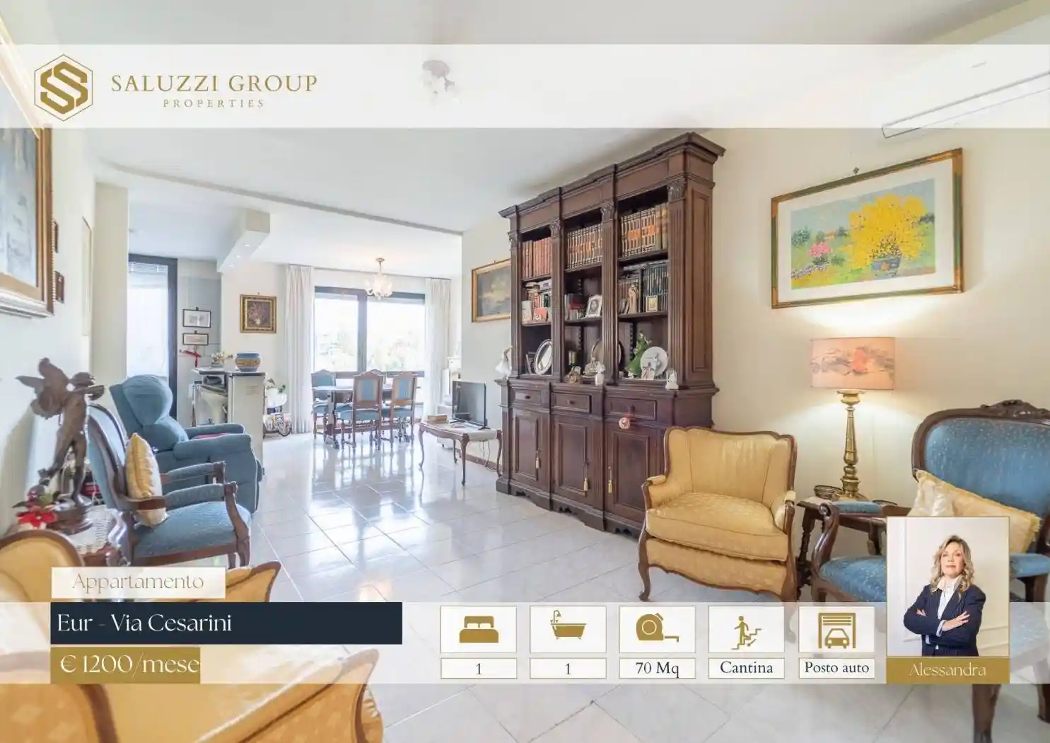 Appartamento in affitto a Roma