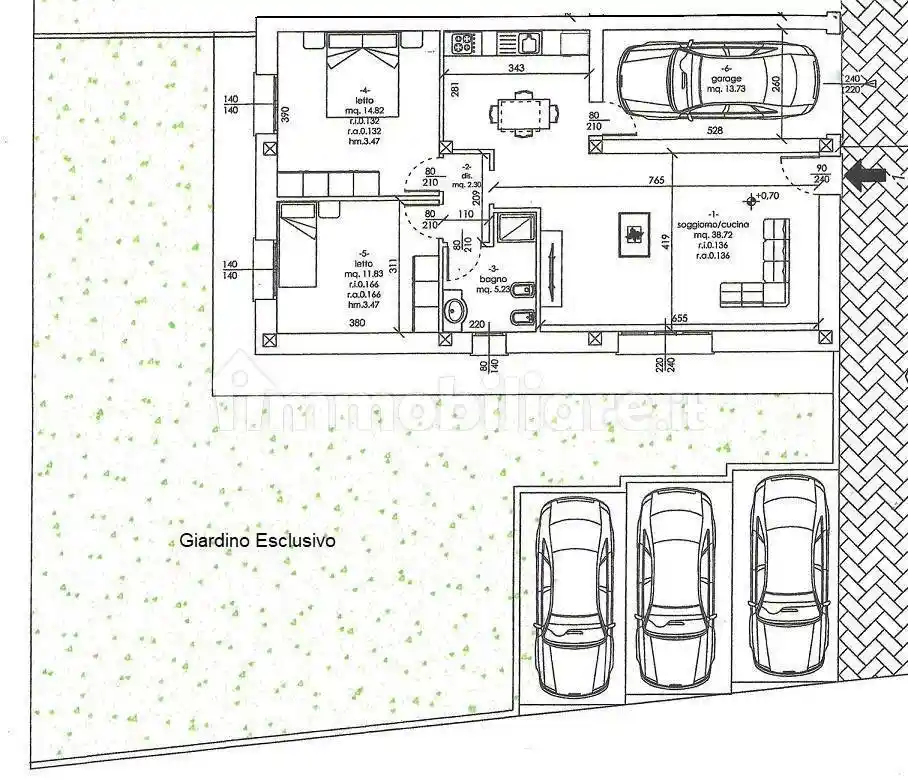 Appartamento in vendita a Conselice