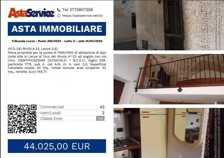 Appartamento in vendita a Lecce