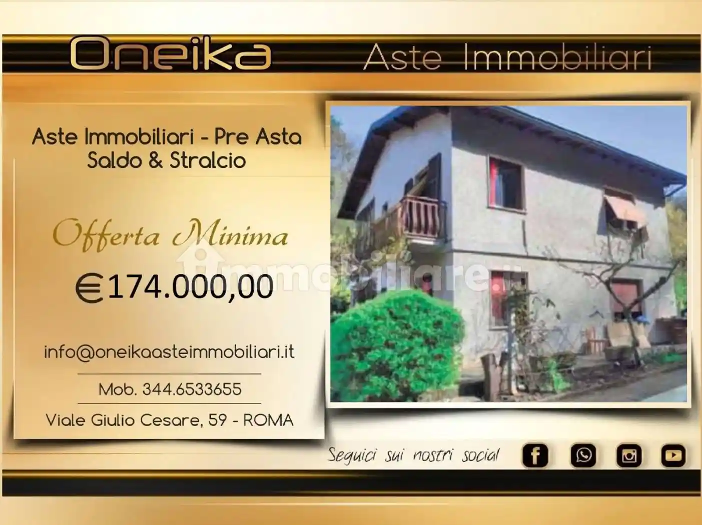 Appartamento in vendita a Cuvio