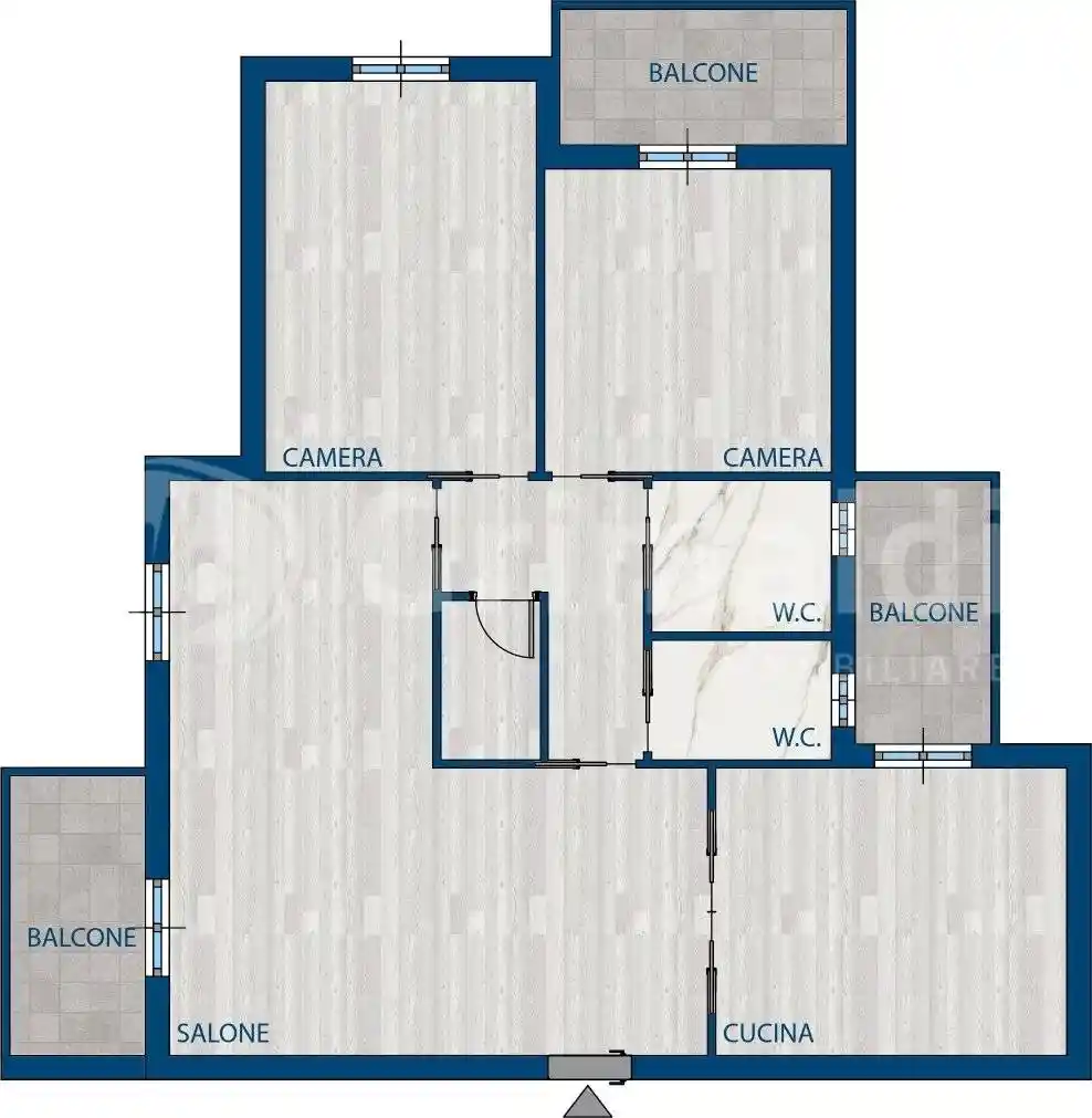 Appartamento in vendita a Quarto