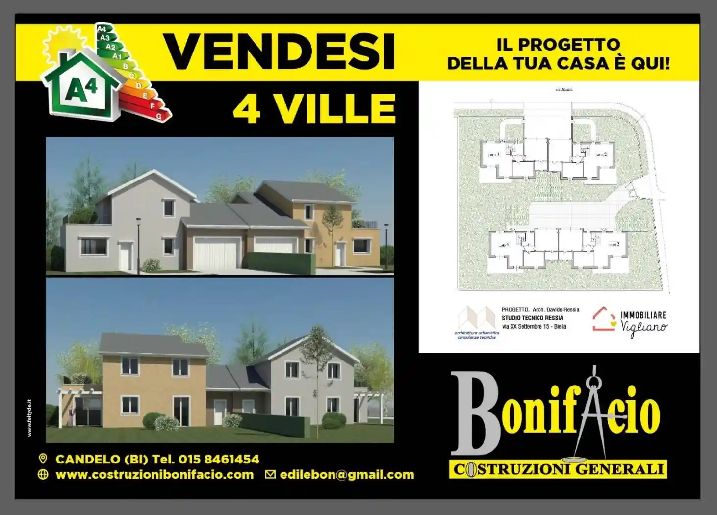 Villa in vendita a Vigliano Biellese