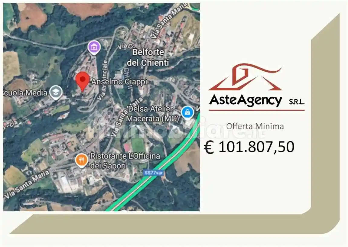 Appartamento in vendita a Belforte del Chienti