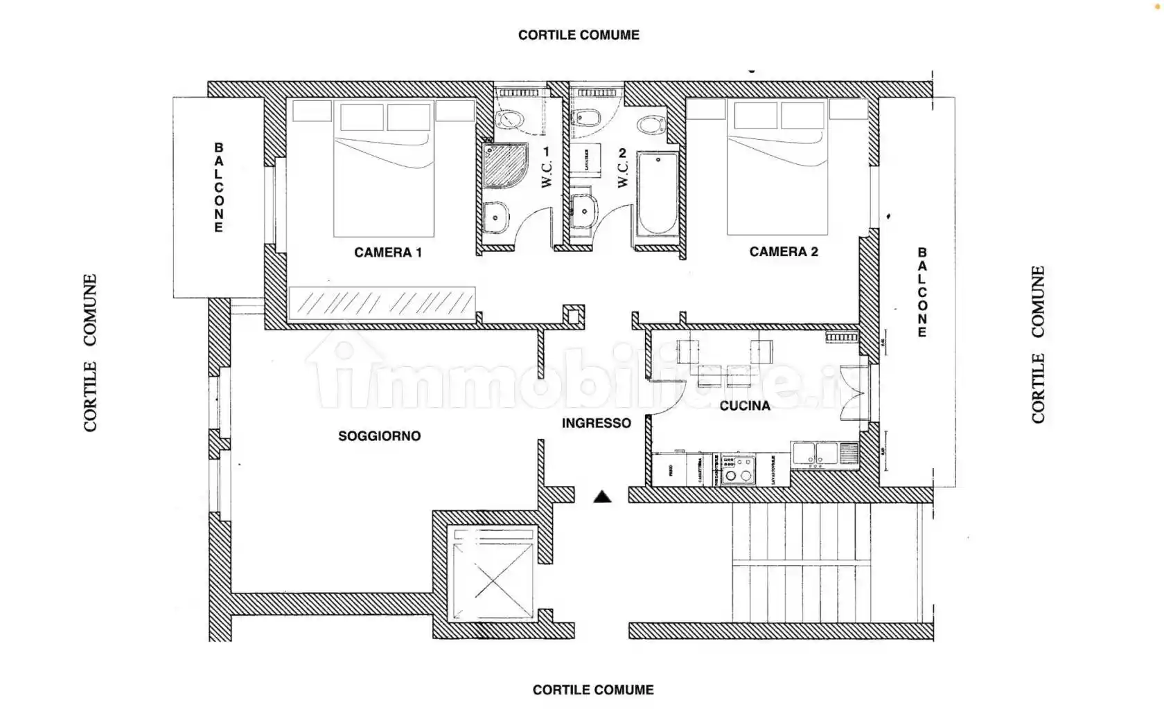 Appartamento in vendita a Vimercate