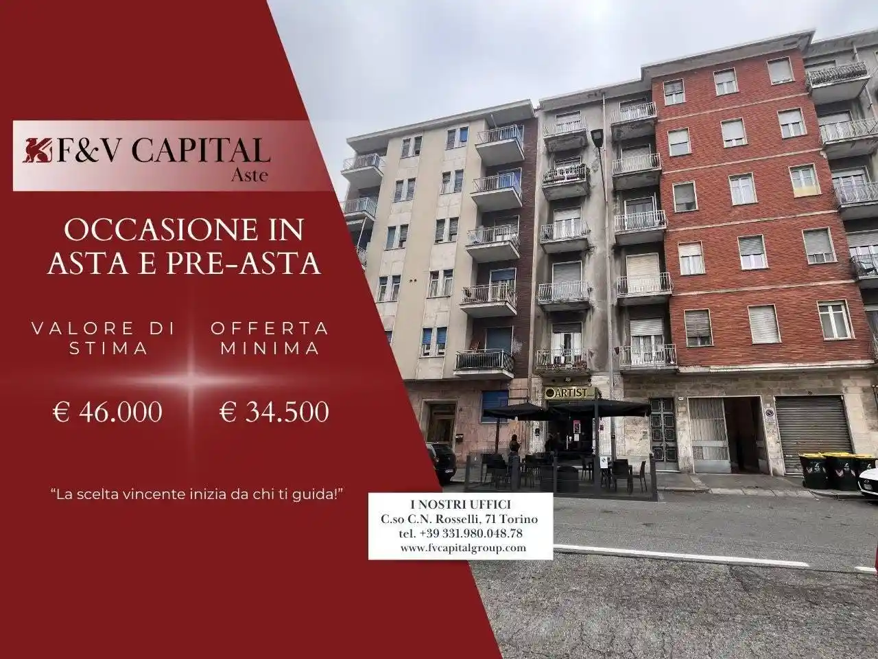 Appartamento in vendita a Torino