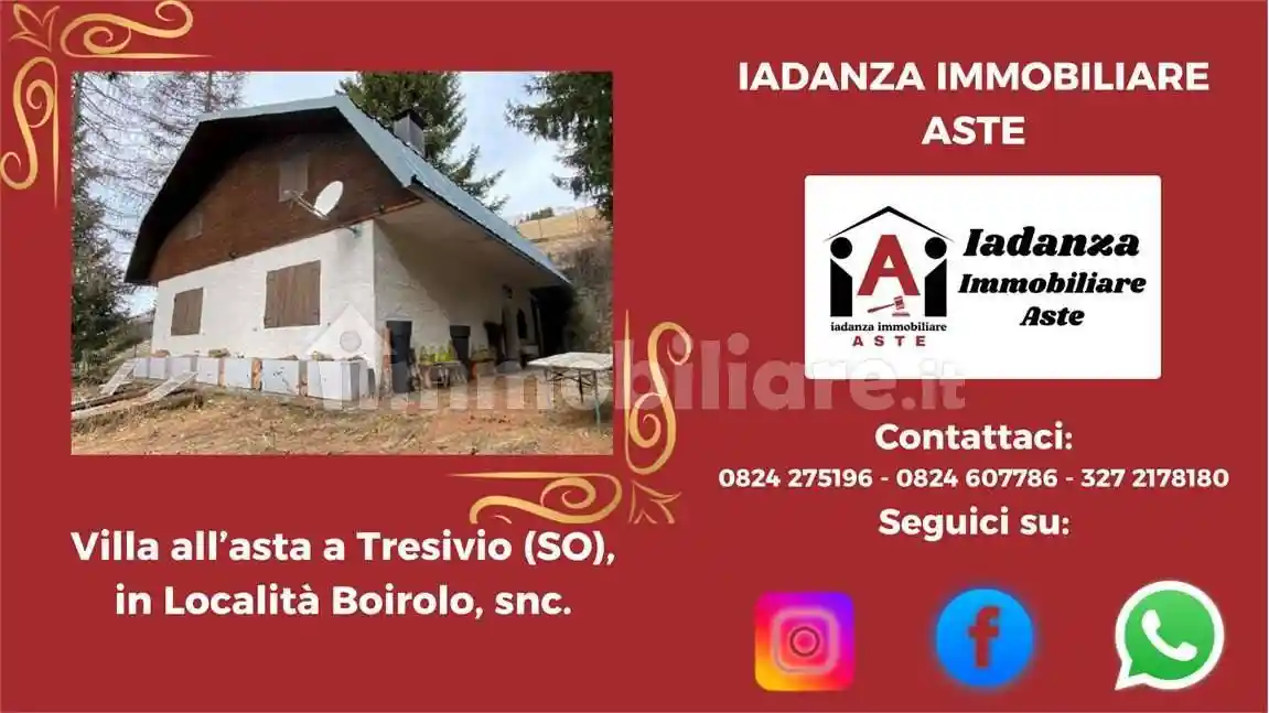 Appartamento in vendita a Tresivio