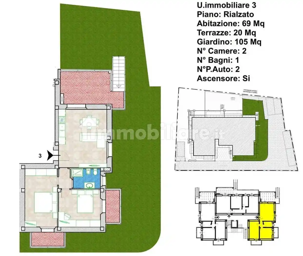 Appartamento in vendita a Carrara