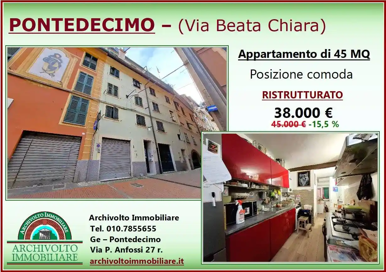 Appartamento in vendita a Genova