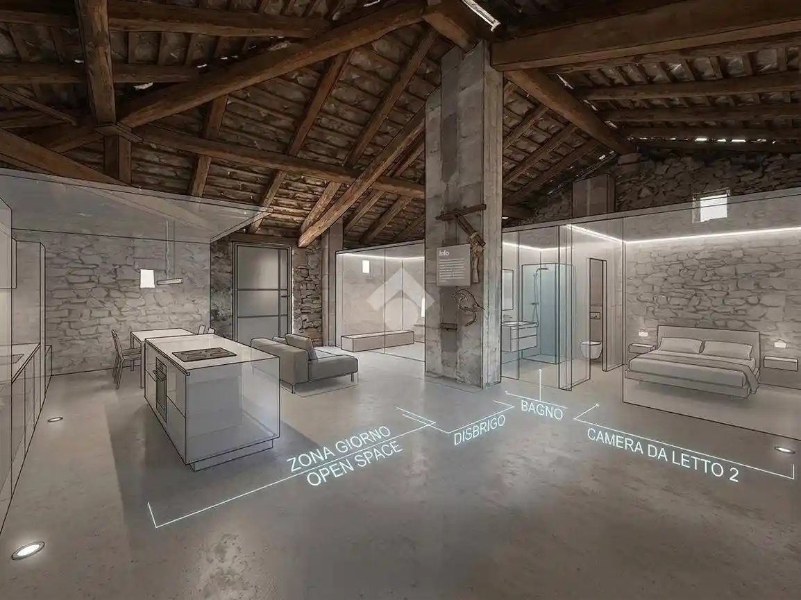 Attico - Mansarda in vendita a Giovo