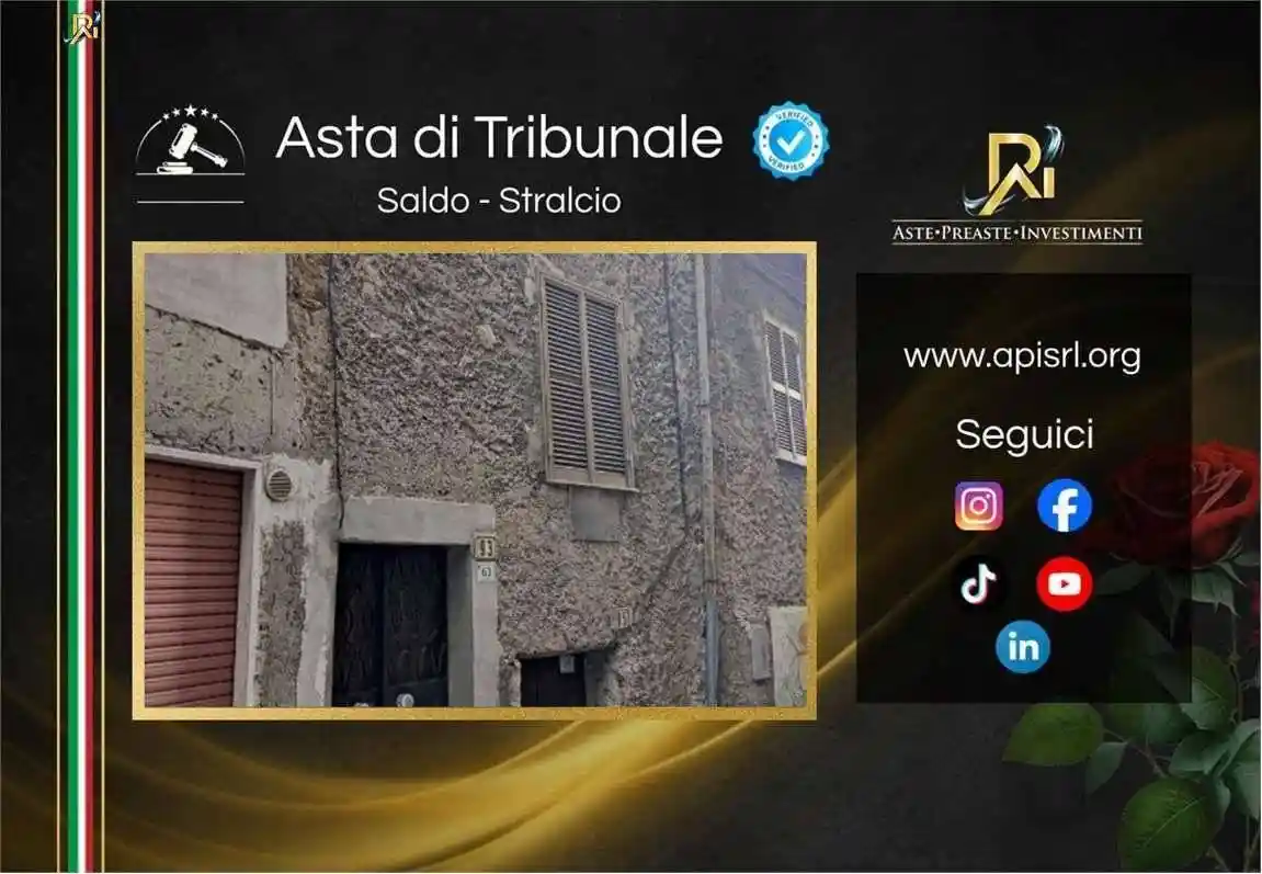 Appartamento in vendita a Sgurgola
