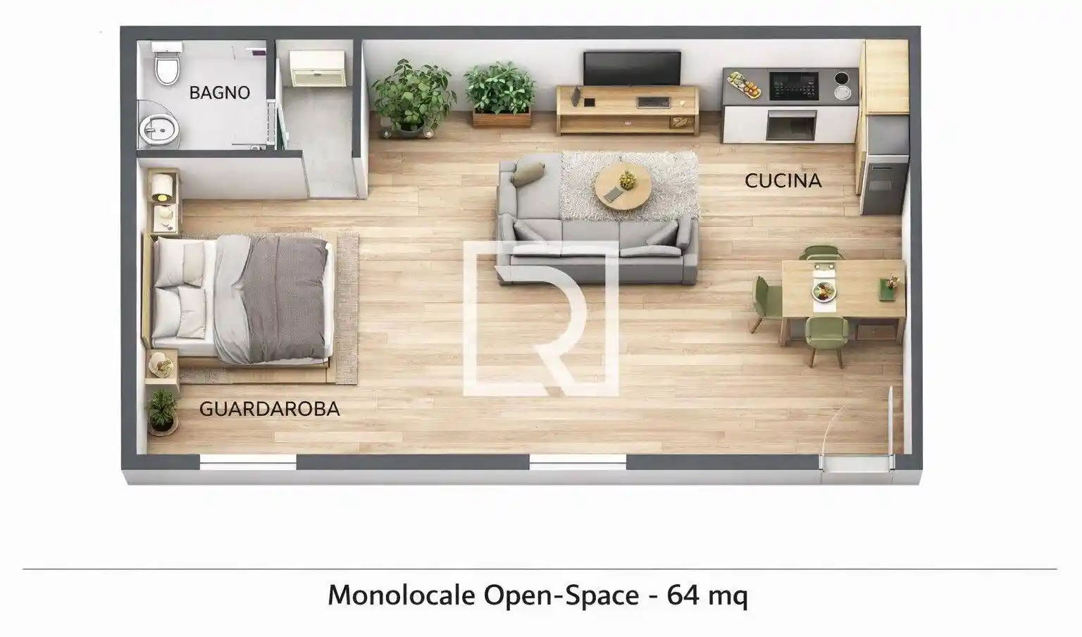 Appartamento in vendita a Cesena