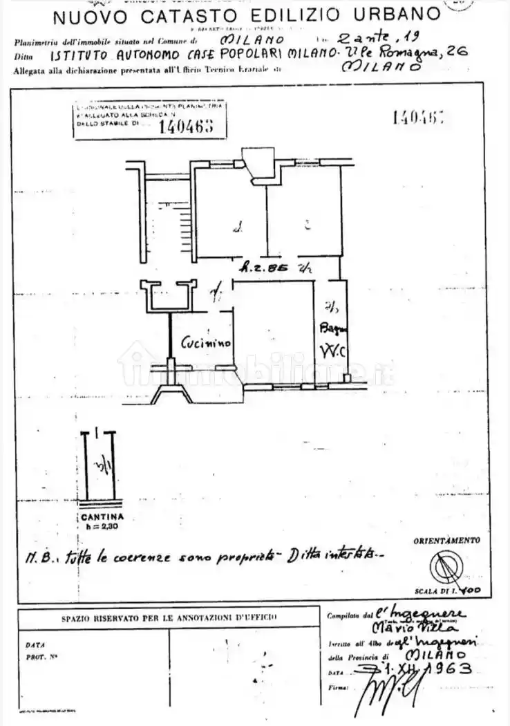 Appartamento in vendita a Milano