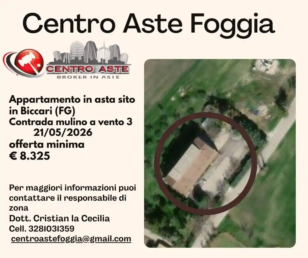 Appartamento in vendita a Biccari