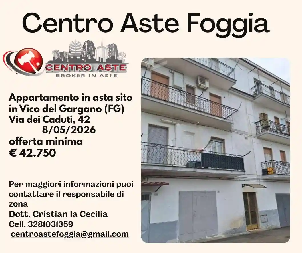 Appartamento in vendita a Vico del Gargano