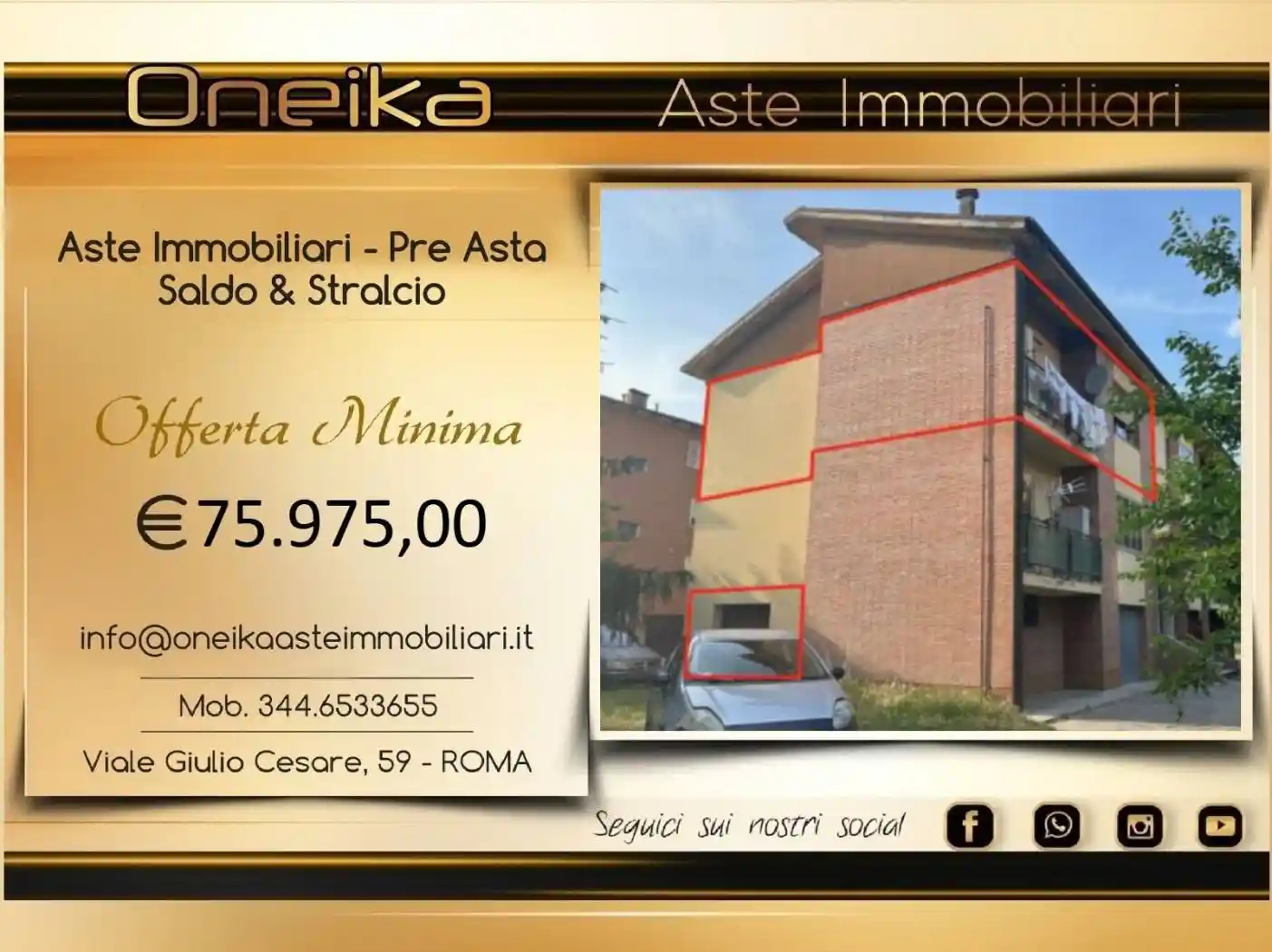 Appartamento in vendita a Galliera