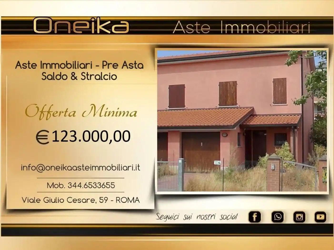 Villetta a schiera in vendita a Carpi