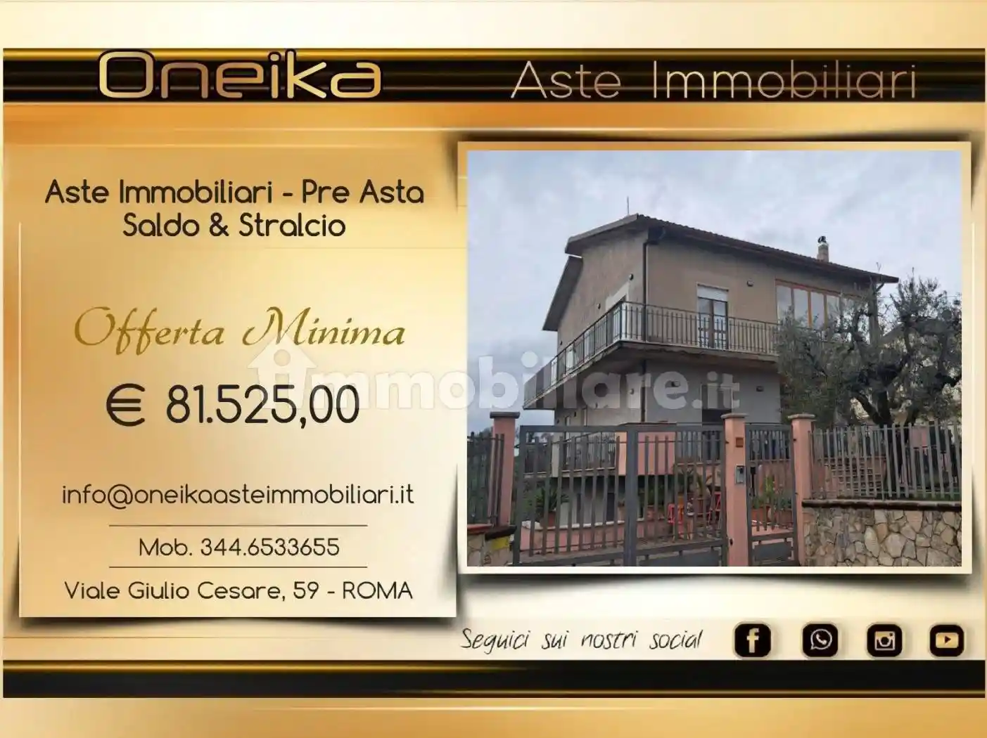 Appartamento in vendita a Frasso Sabino