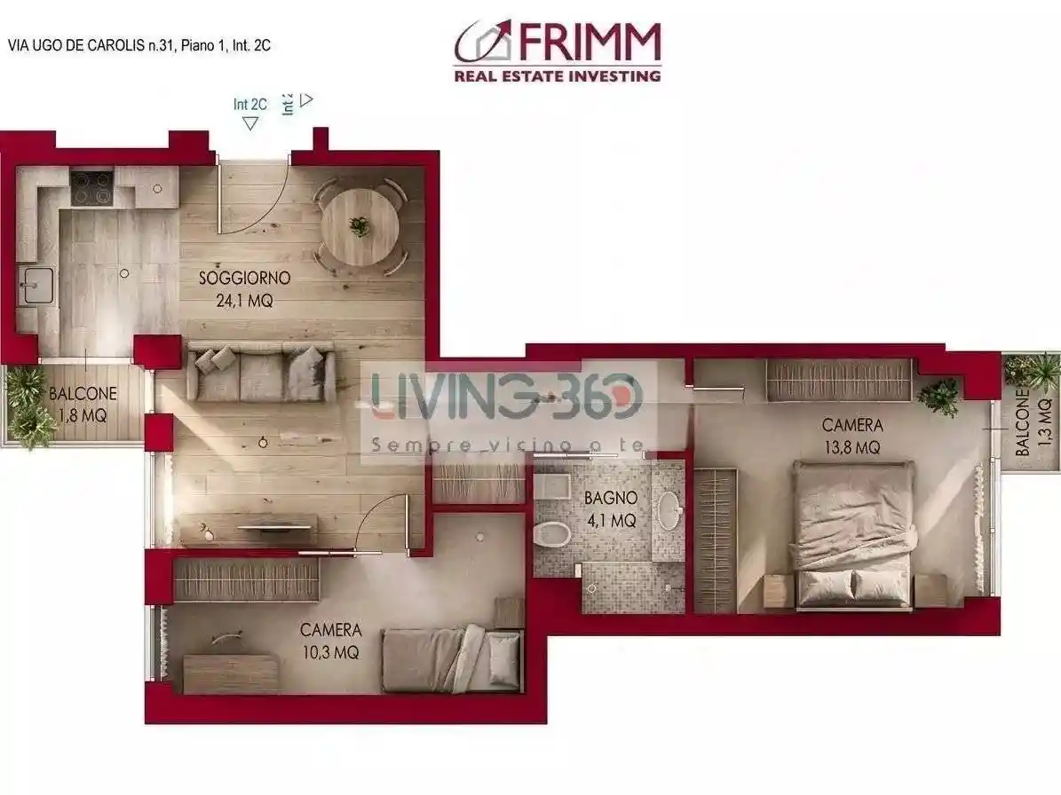 Appartamento in vendita a Roma