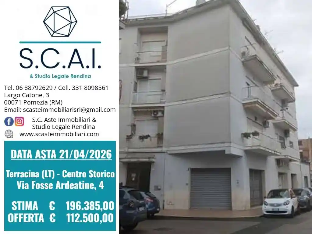 Appartamento in vendita a Terracina