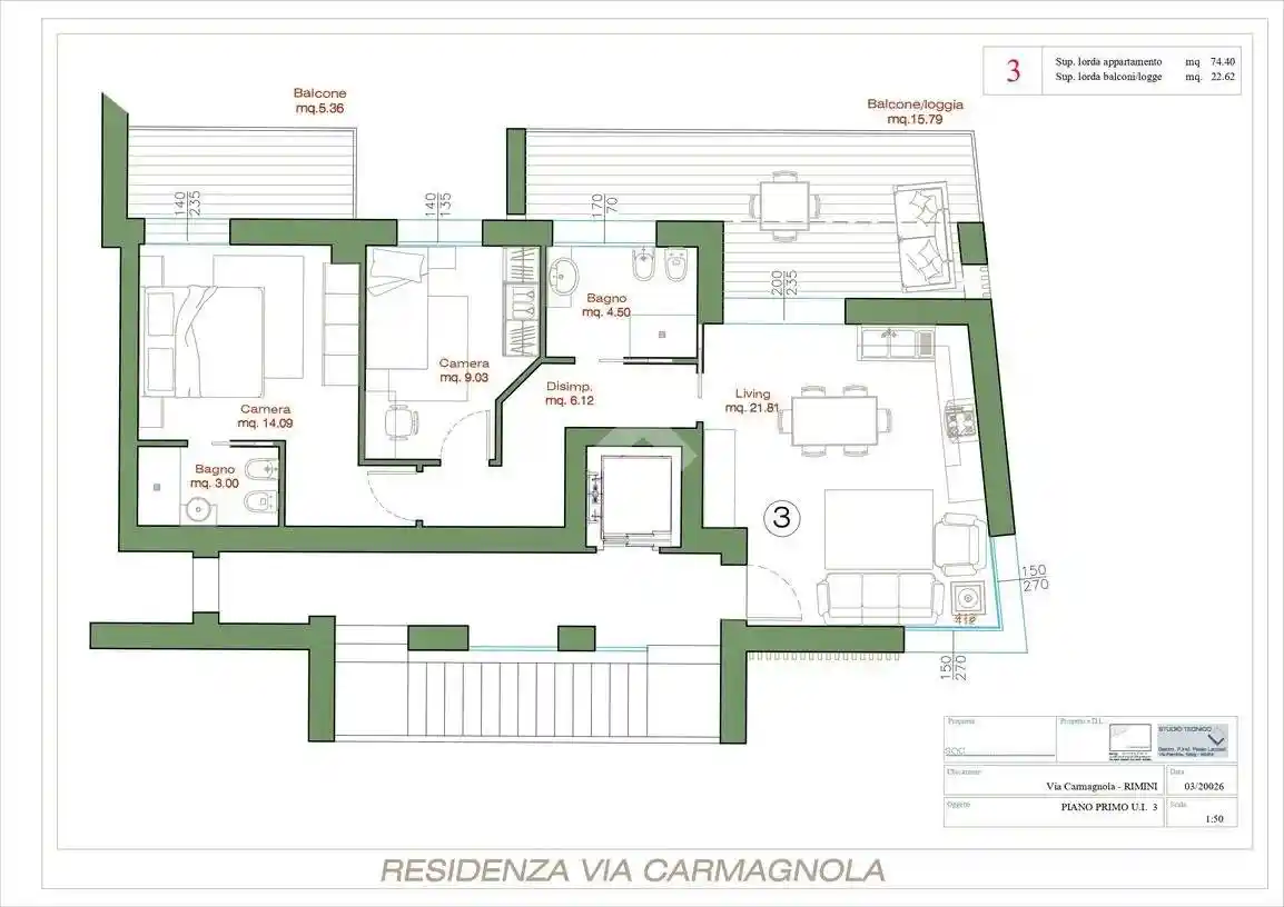 Appartamento in vendita a Rimini