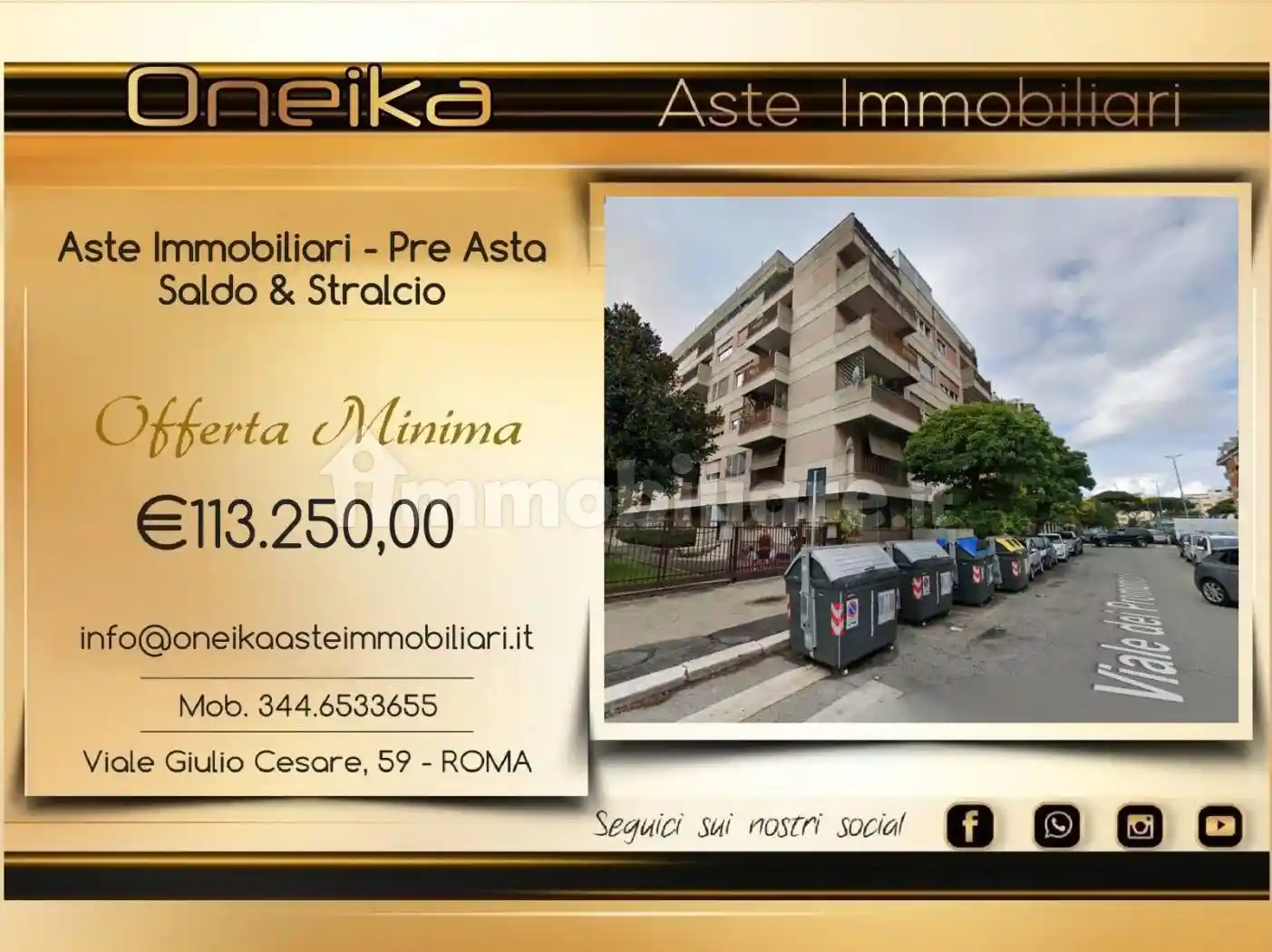 Appartamento in vendita a Roma