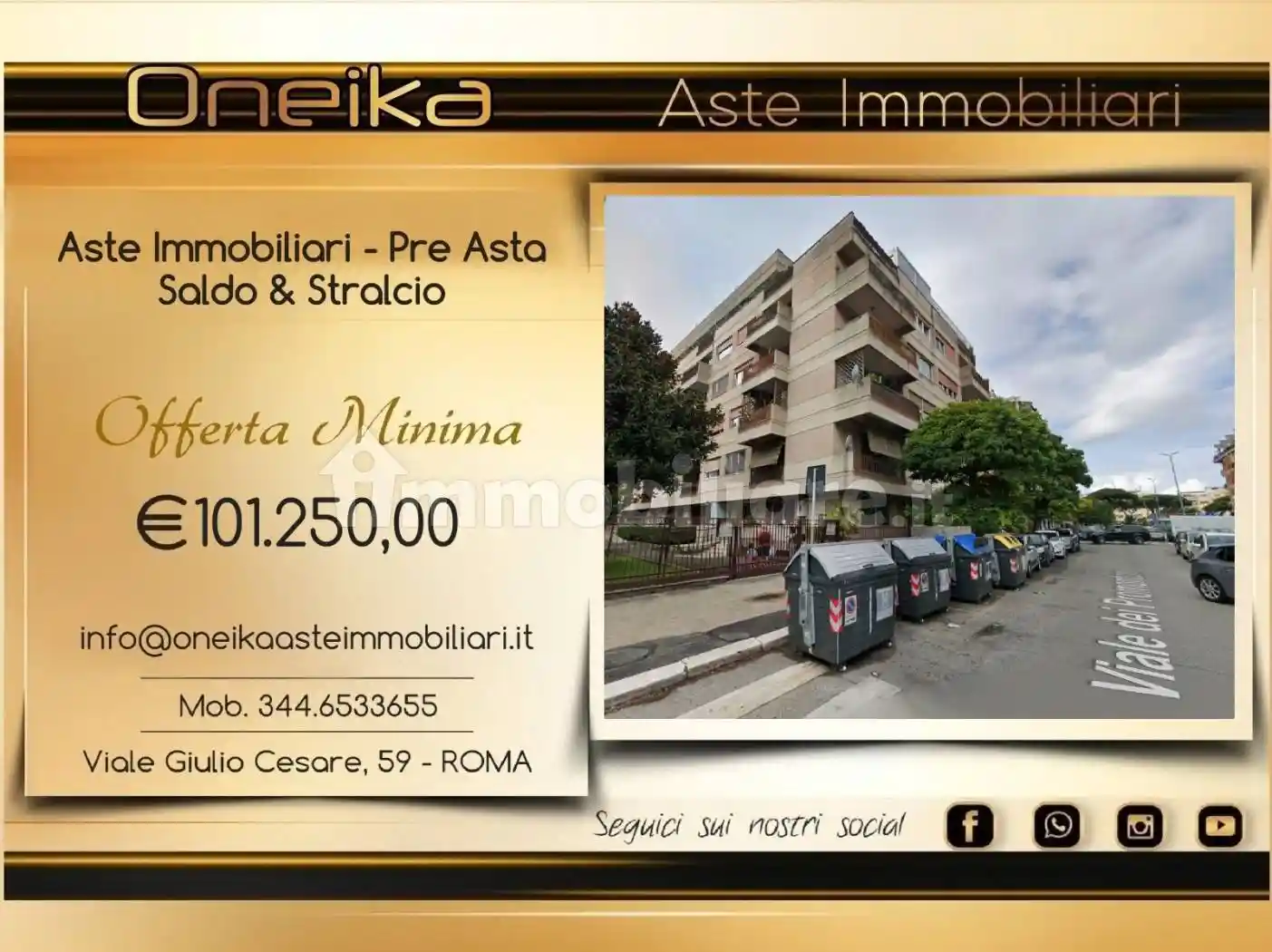 Appartamento in vendita a Roma