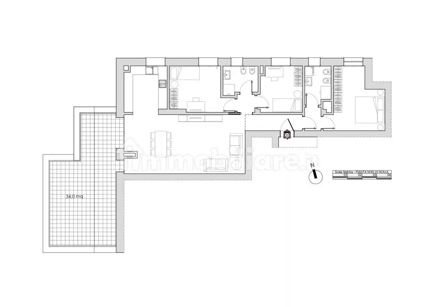 Appartamento in vendita a Casalecchio di Reno