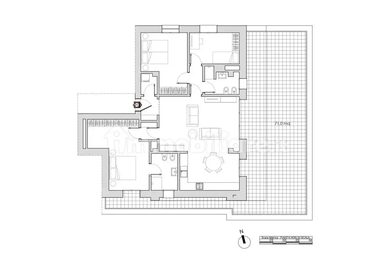 Appartamento in vendita a Casalecchio di Reno