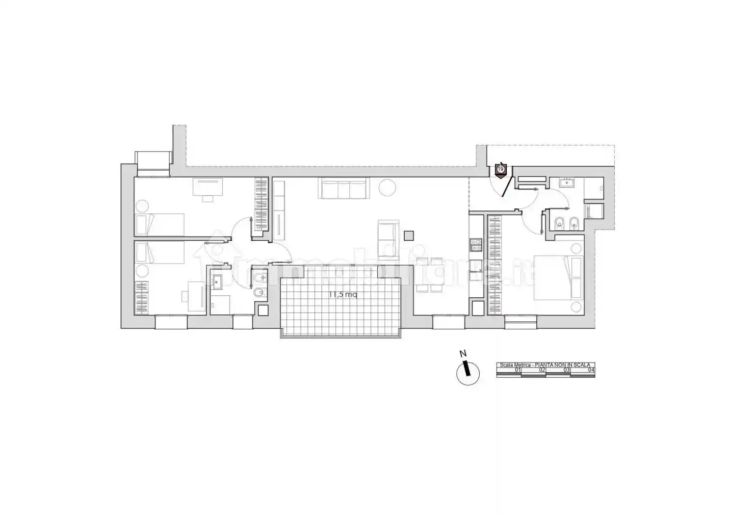 Appartamento in vendita a Casalecchio di Reno