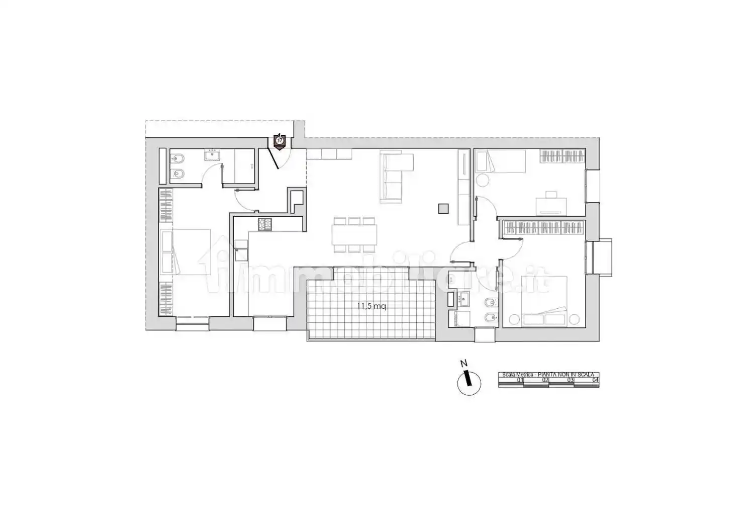 Appartamento in vendita a Casalecchio di Reno