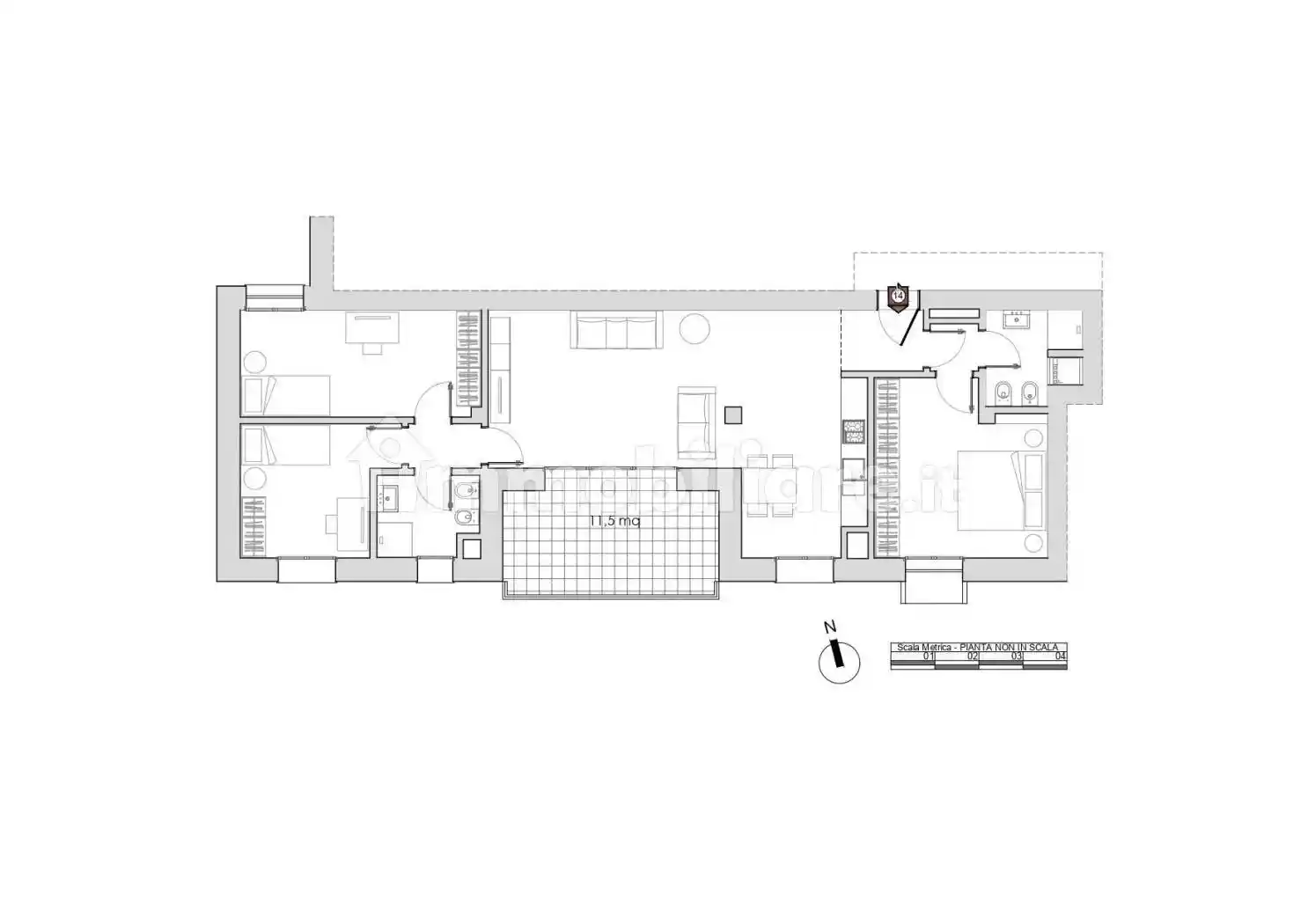 Appartamento in vendita a Casalecchio di Reno