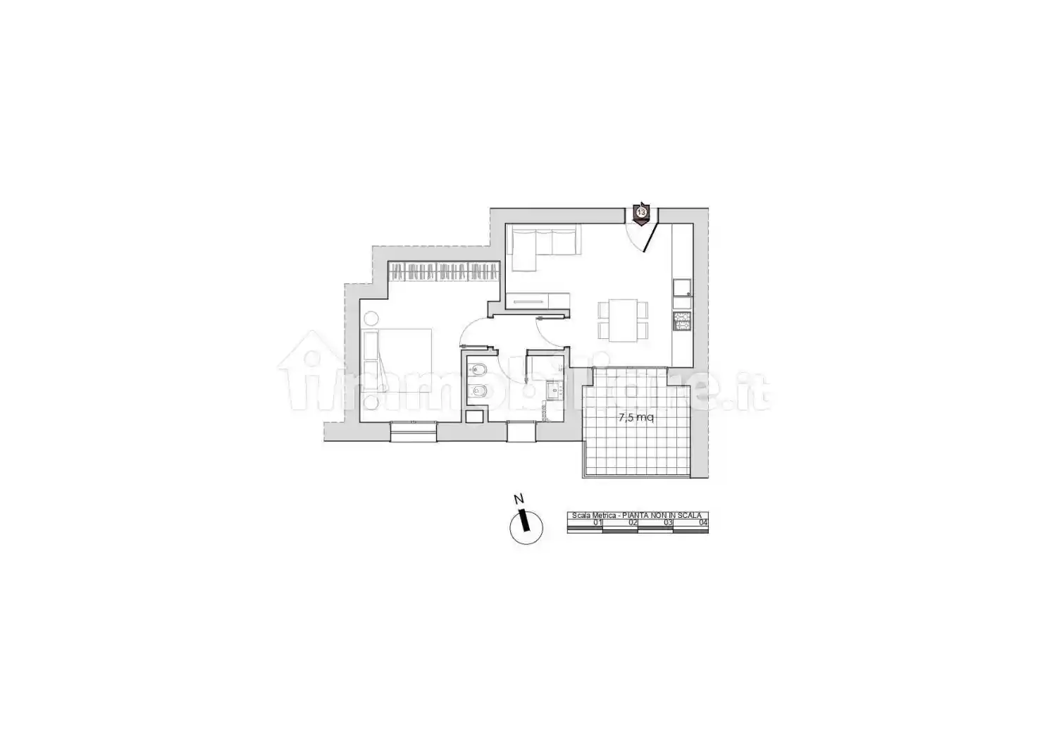Appartamento in vendita a Casalecchio di Reno