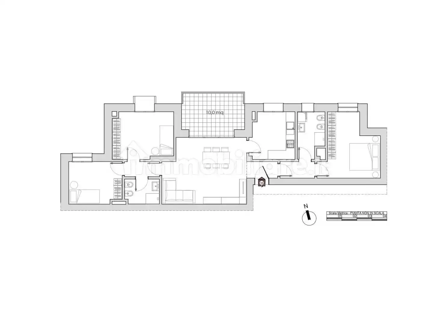 Appartamento in vendita a Casalecchio di Reno