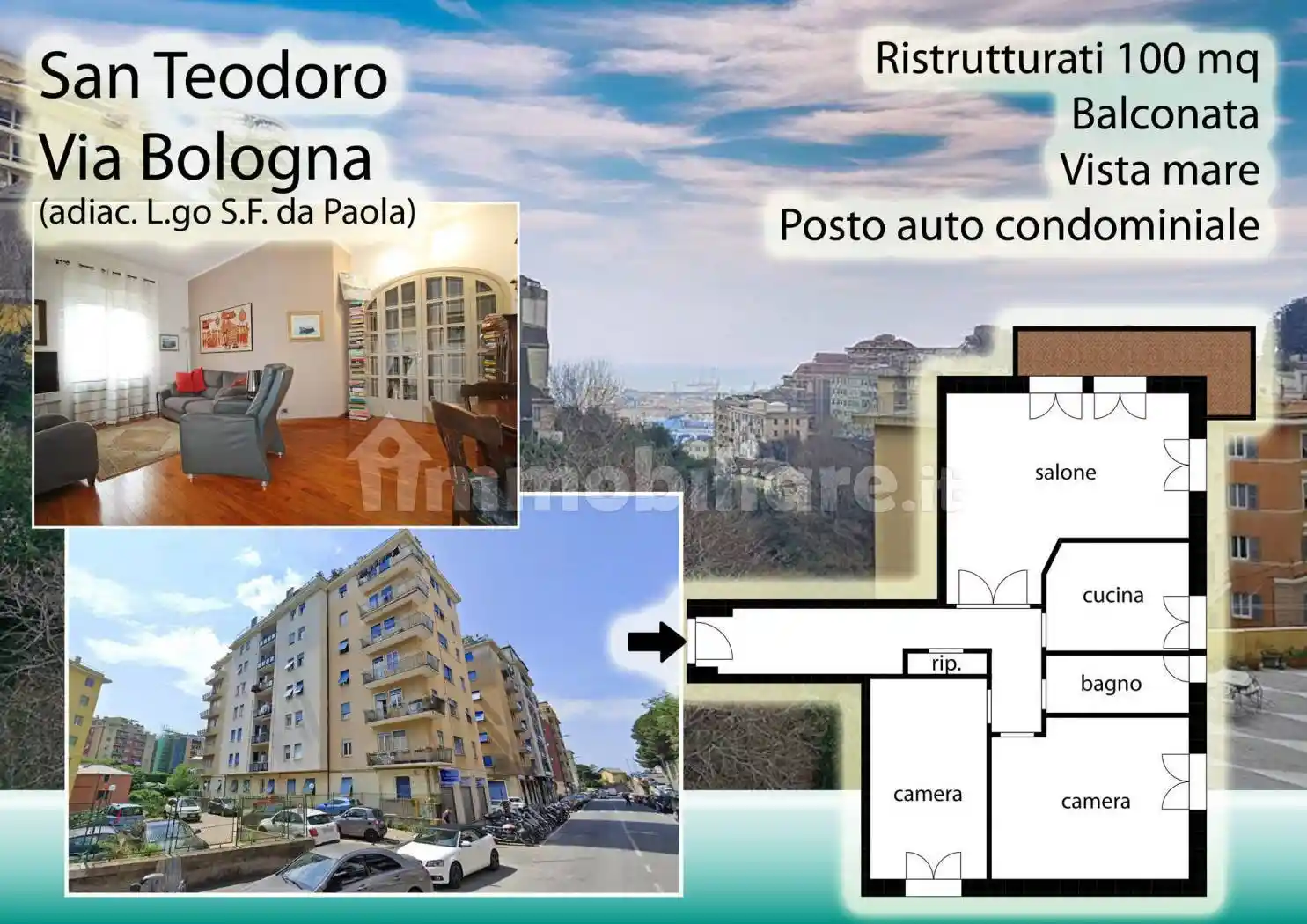 Appartamento in vendita a Genova